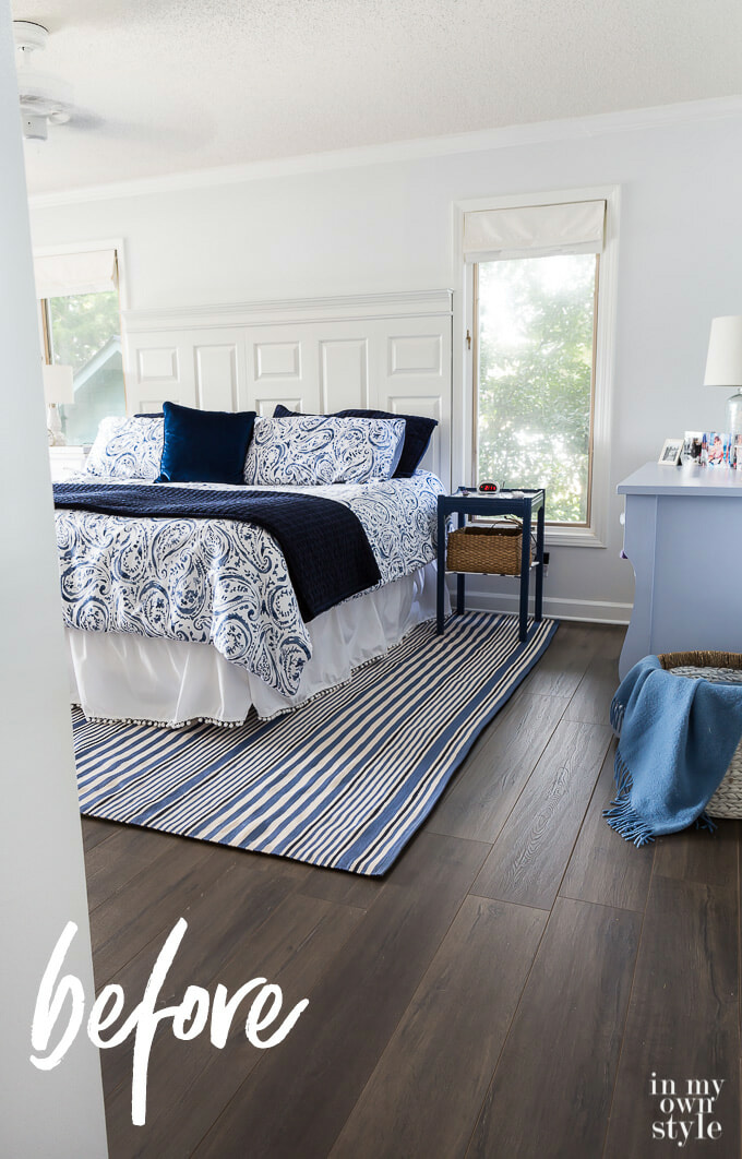 Dormitorio-antes-de-agregar-una-pared-de-acentuación-de-papel tapiz